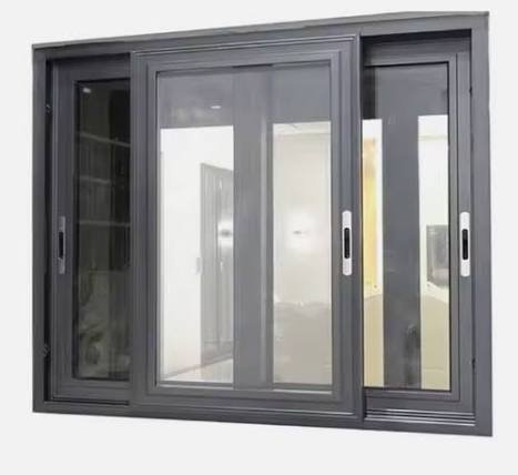 White uPVC soundproof double-glazed window in a modern bedroom